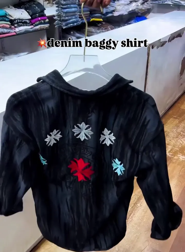 Men’s Premium Multicolour Artistic Textured Shirt - Image 3